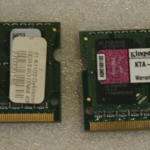 MacBook MacBook Pro iMac Mini 8GB  (2x 4GB) PC3-10600  DDR3 1333MHz SO-DIMM Kingston Memory