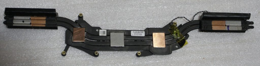MacBook Pro 17" Heatsink + Thermal Sensor A1212 A1229 A1260