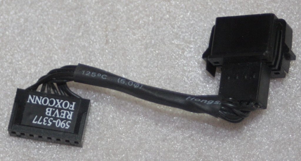 PowerMac G5 Front Inlet Fan Cable 590-5377-B
