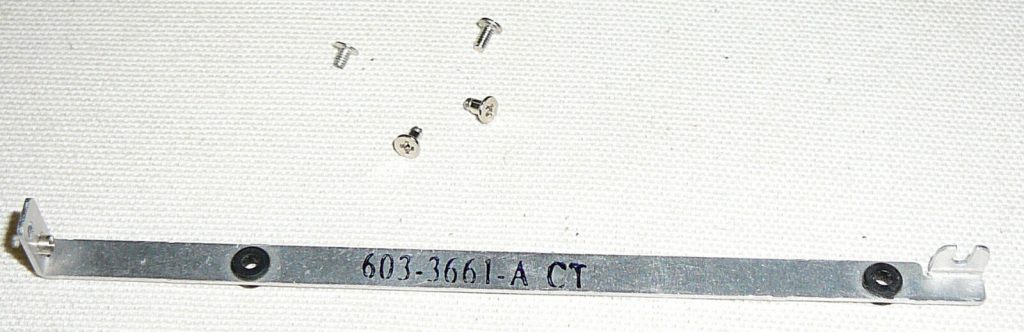 iBook G4 12" /14"  Optical/ DVD Drive Side Rail/ Bracket 603-3611-A