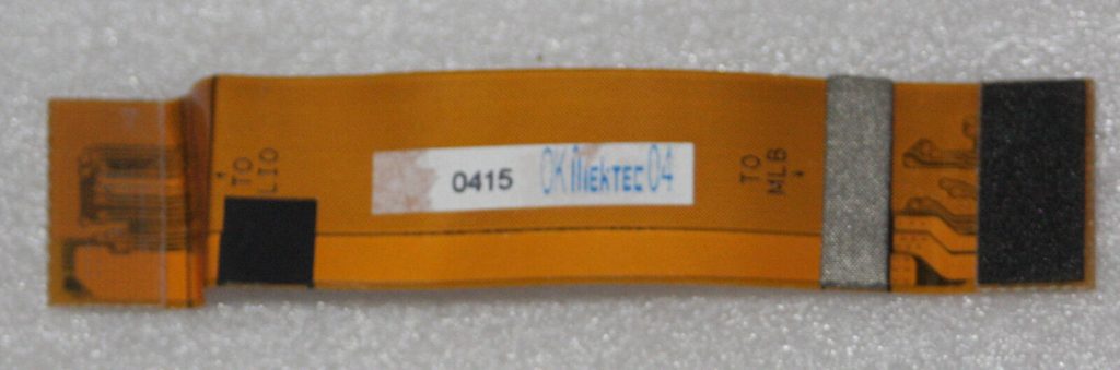 PowerBook G4 15"  Sound/DC-In Flex Cable 632-0198
