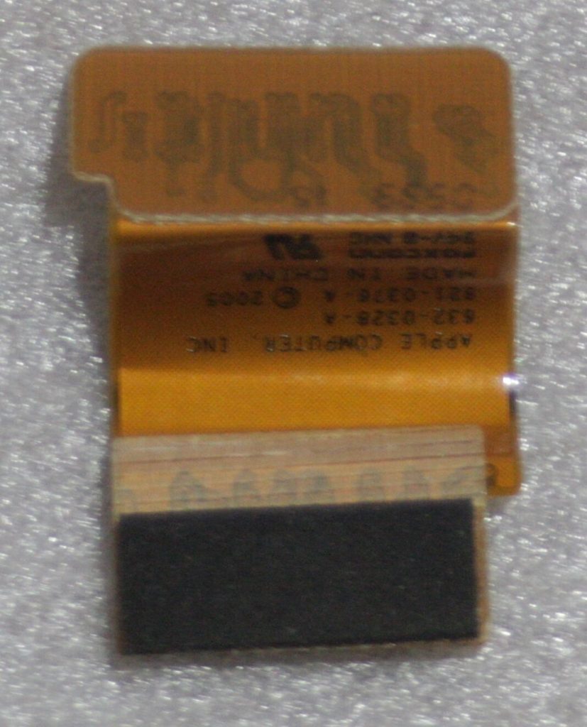 Powerbook G4 15" 1.67GHz DLSD Airport Bluetooth Card Flex Cable 821-0376 A1138