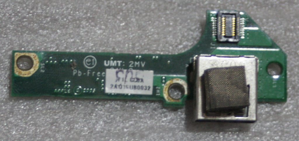 PowerBook G4 15" 1.5GHz 1.67GHz Right USB Board A1106 A1138 820-1821-A