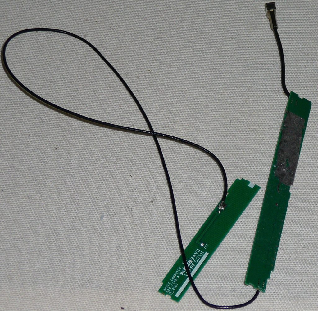 Powerbook G4 Titanium 15" 400MHz 500MHz Airport Antenna  820-1149 M5884