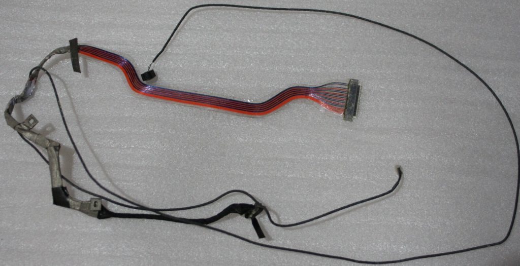 iBook G3 14" Display Data (LVDS) LCD Cable + Microphone