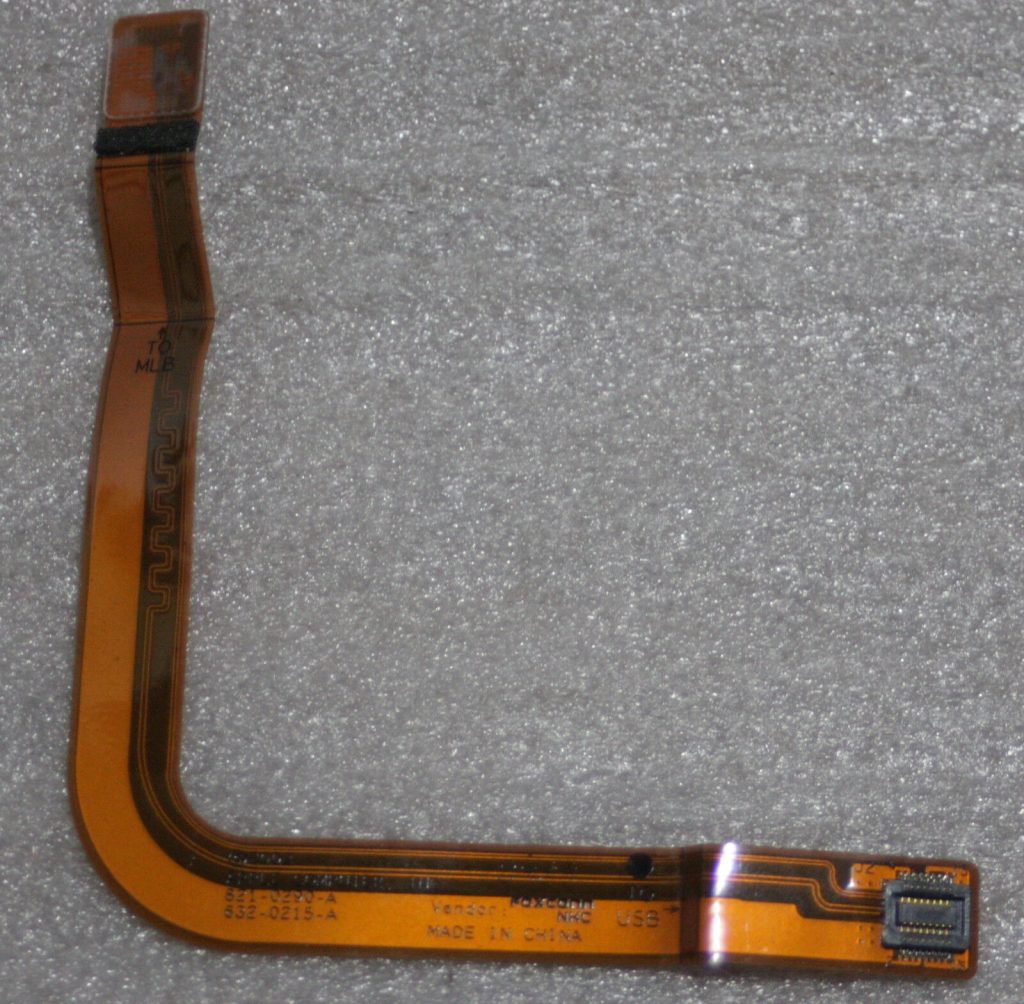 PowerBook G4 15" 1/1.25 1.33/1.5 Right USB Flex Cable 821-0290 A1046 A1095