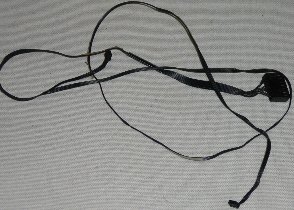 PowerMac G5 Air Deflector Media Bay Sensor Board Cable  590-5380