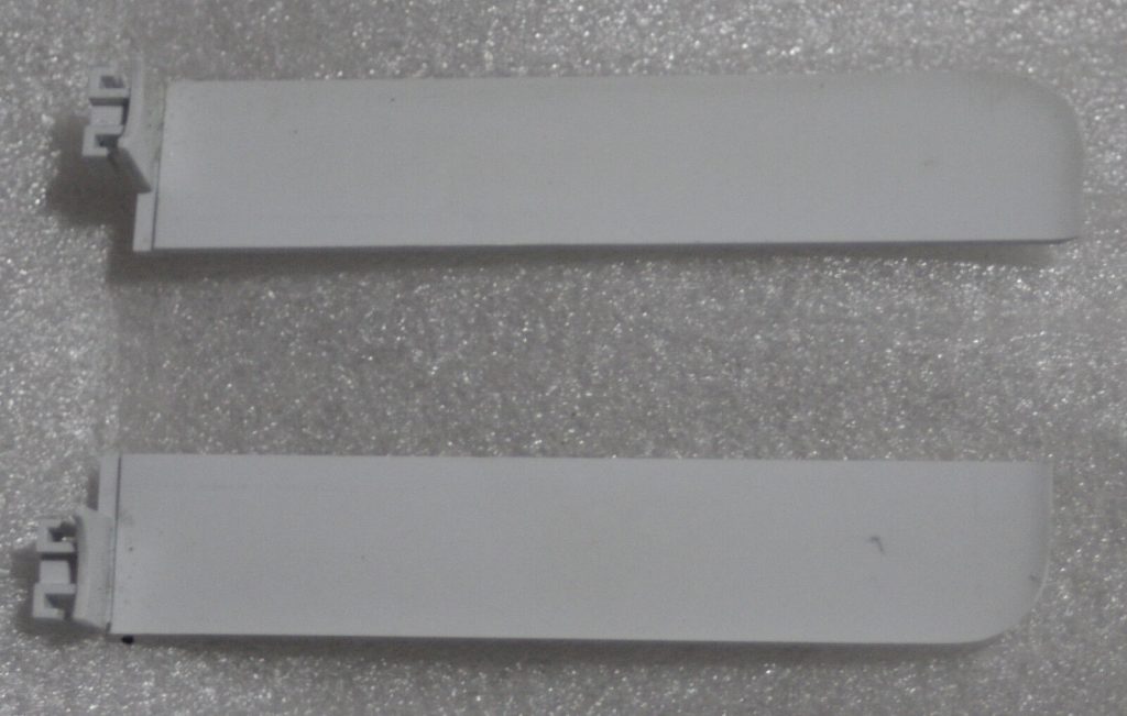MacBook 13"  Left + Right Bezel Scoop White A1181  922-7406 922-7405