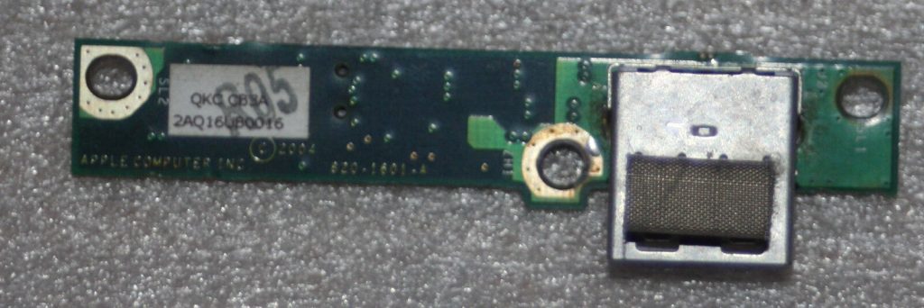 PowerBook G4 15" 1/1.25 1.33/1.5 Right USB Flex Board 820-1601 A1046 A1095